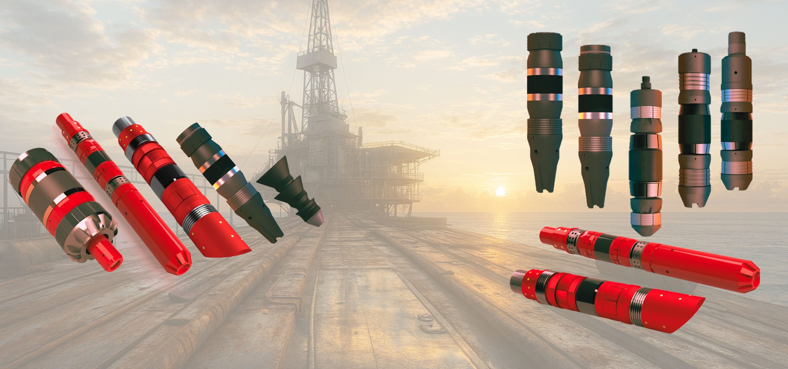 Drillable well completion products